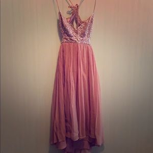BCBG pink dress